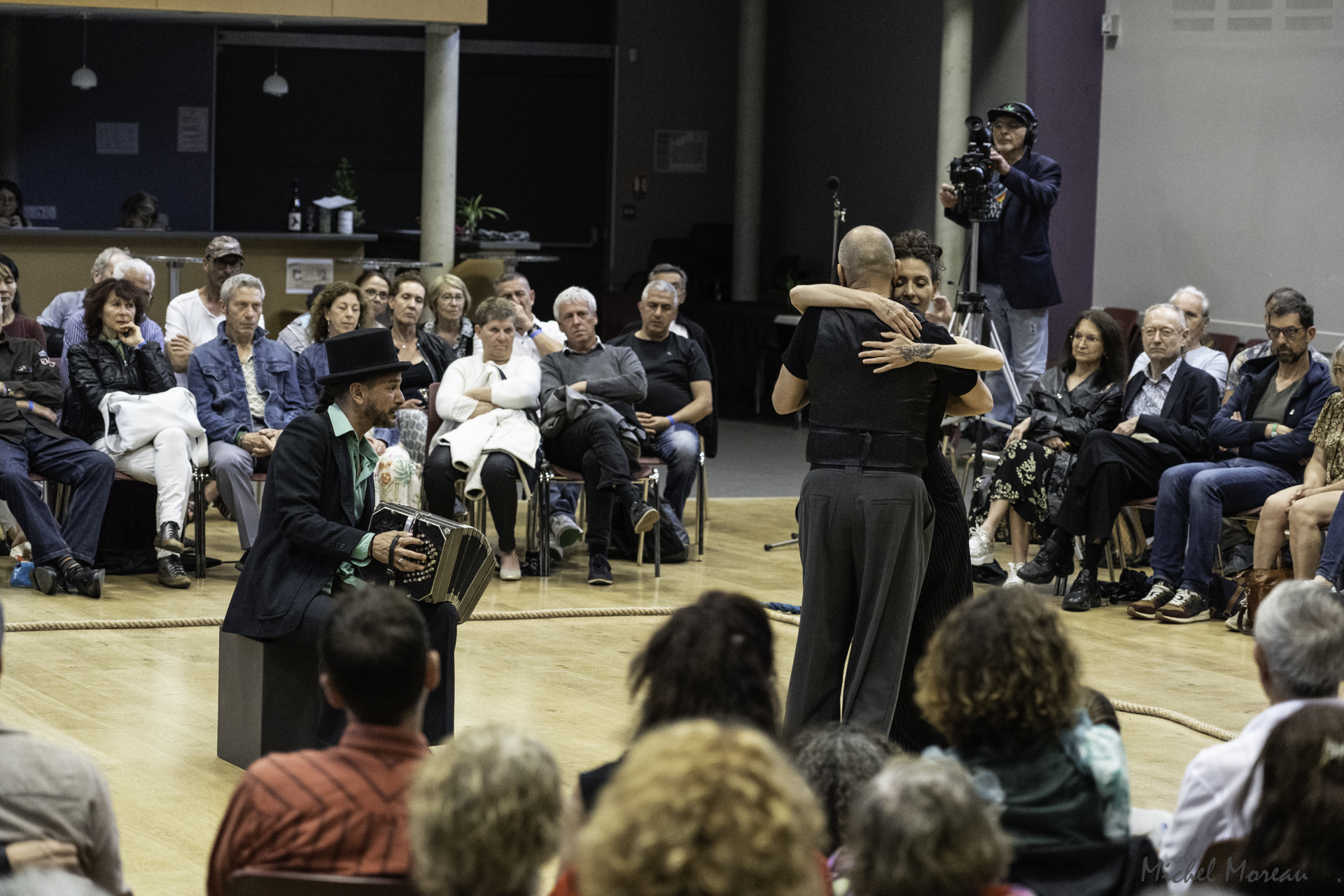 Michel MOREAU au 18ème Festival de Tango Saint Geniez d'Olt